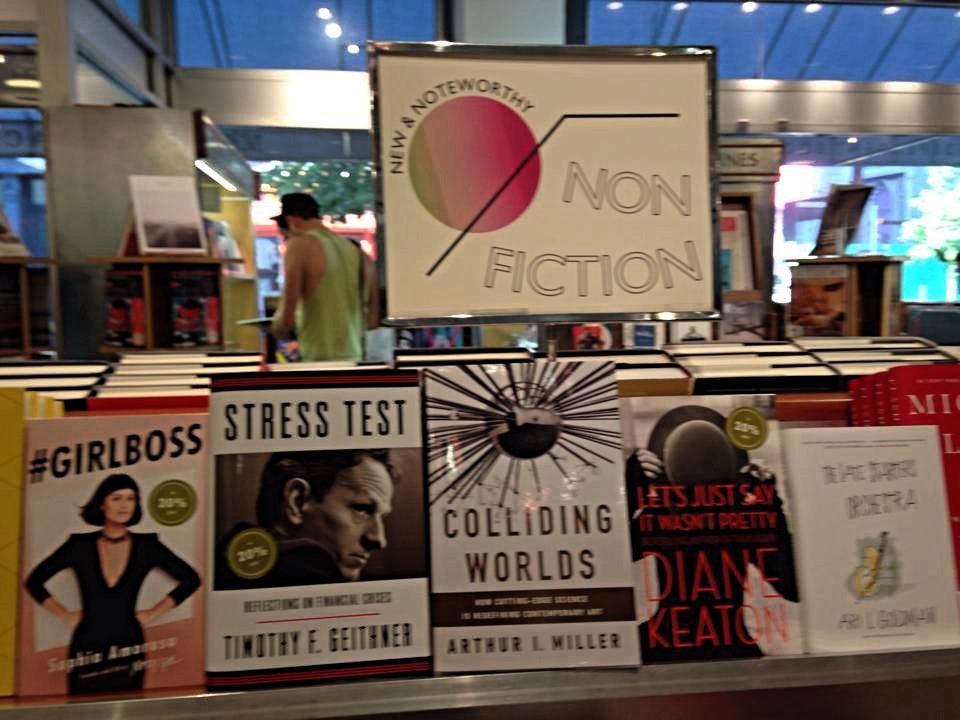 The first bookstore sighting - Colliding Worlds actually exists out there!!!!